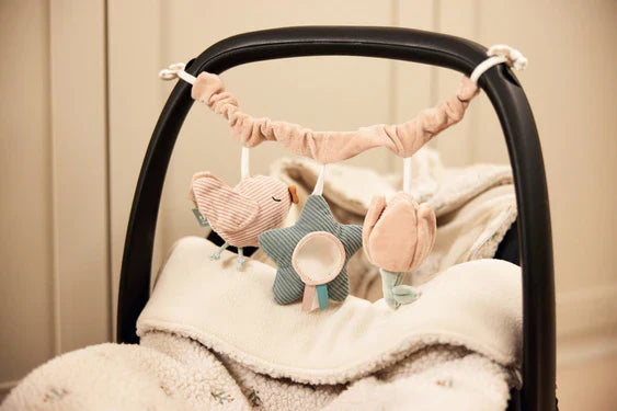 Jollein - Wagenspanner Lovely Birds | Wild Rose