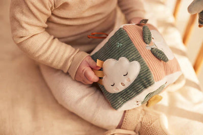 Jollein - Activiteitenkubus Lovely Birds | Wild Rose