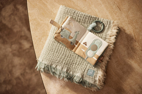 Jollein - Activiteitenboekje On The Go | Sea Green & Cloud Blue