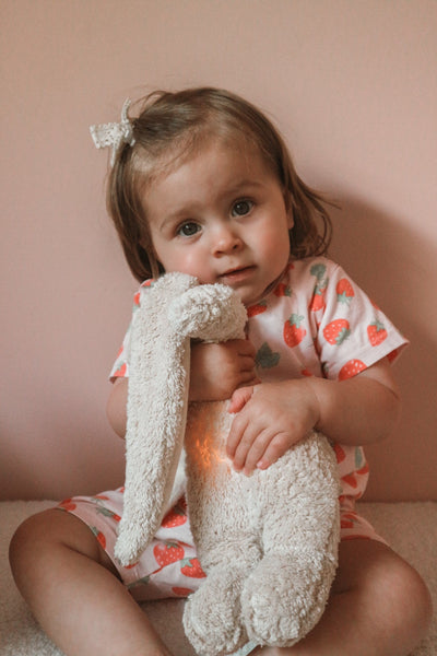 Knuffel The Humming Bunny Licht + Geluid 2.0 Sand Natur