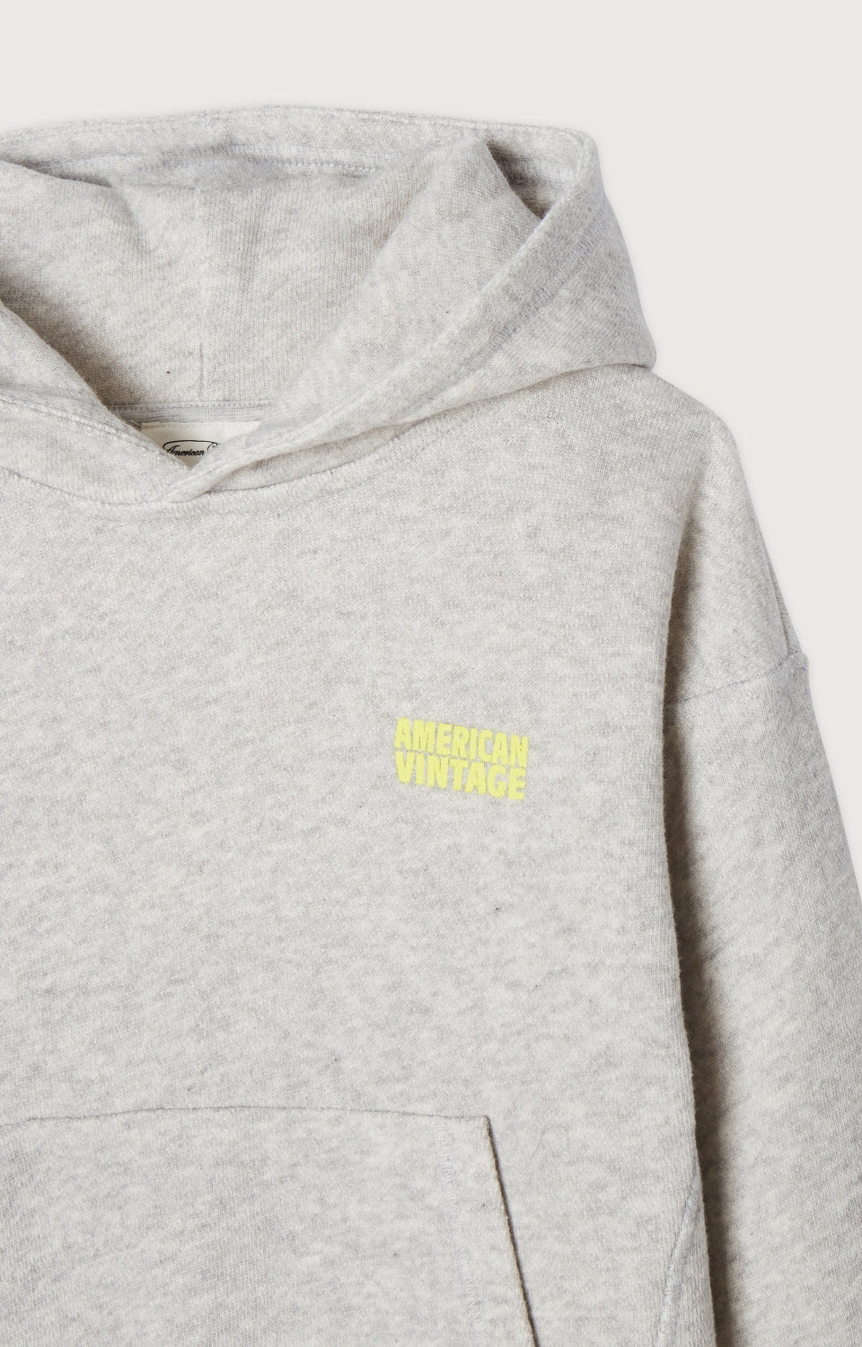 American Vintage - Sweater Kodytown Capuche Polar Melange