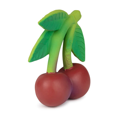 Oli & Carol - Bijtspeeltje & Badspeeltje Mery Cherry | Natuurlijk Rubber