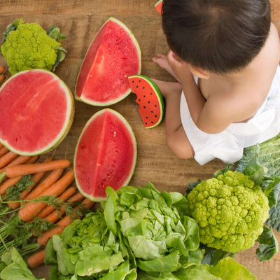Oli & Carol - Bijtspeeltje & Badspeeltje Wally Watermelon | Natuurlijk Rubber