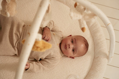 Little Dutch - Speeltapijt Newborn Naturals | Zacht Activiteitenkleed