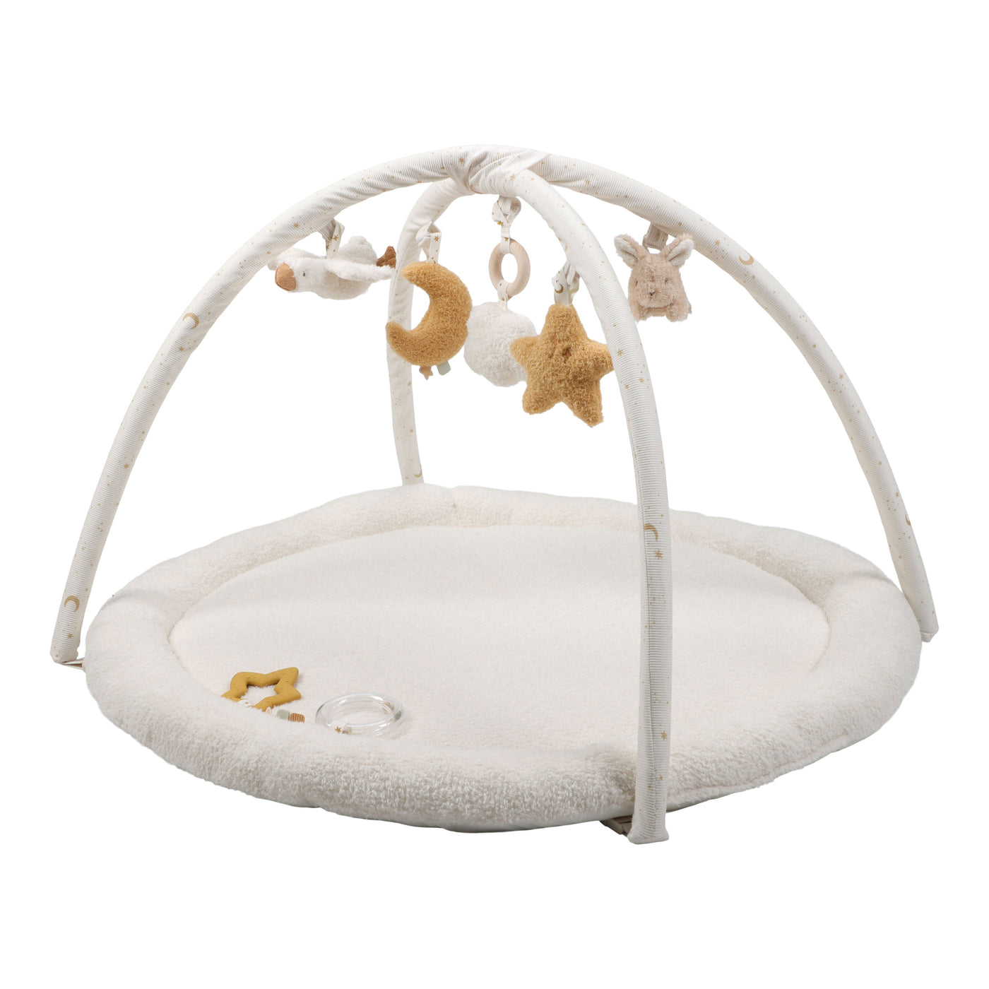 Little Dutch - Speeltapijt Newborn Naturals | Zacht Activiteitenkleed