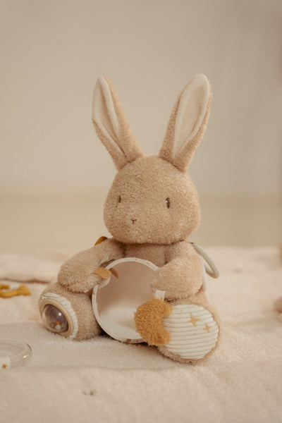 Little Dutch - Activiteitenknuffel Baby Bunny | Speel & Ontdek