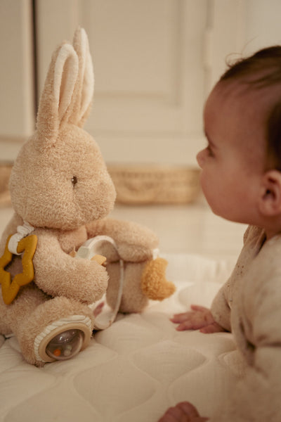 Little Dutch - Activiteitenknuffel Baby Bunny | Speel & Ontdek