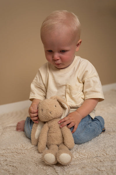 Little Dutch - Knuffel Baby Bunny 32 cm | Zacht & Aaibaar | Beige