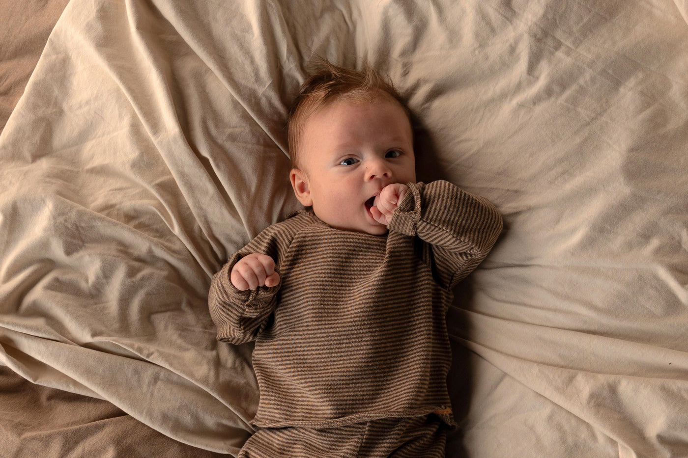 Nixnut - Trui Slim Knit Pebble Stripe