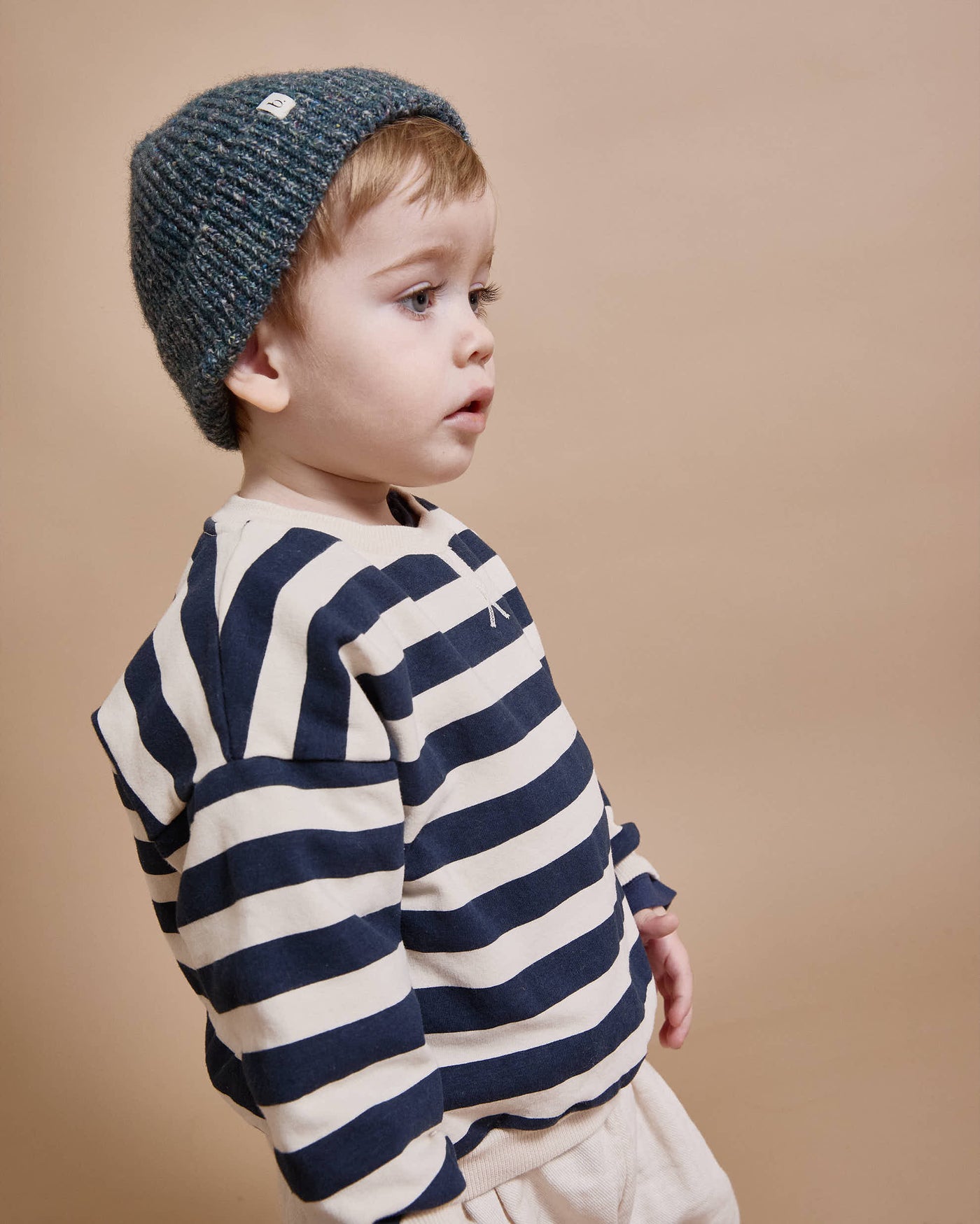 Búho - Sweater Baby Stripes Ivory