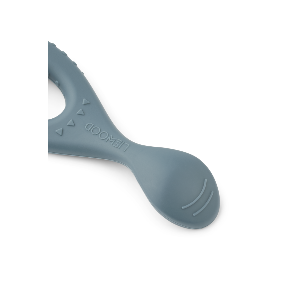 Liewood - Silicone Lepel Liva (4 stuks) | Whale Blue Multi Mix