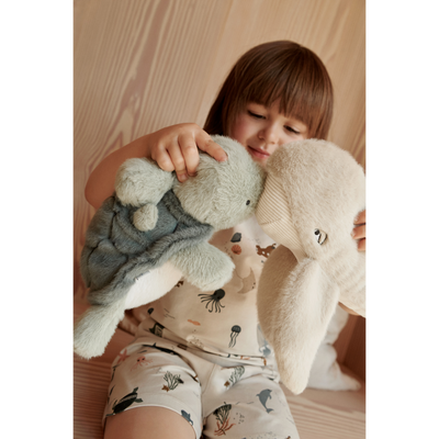 Liewood - Knuffel Berto + Baby Turtle Teddy | Faune Green