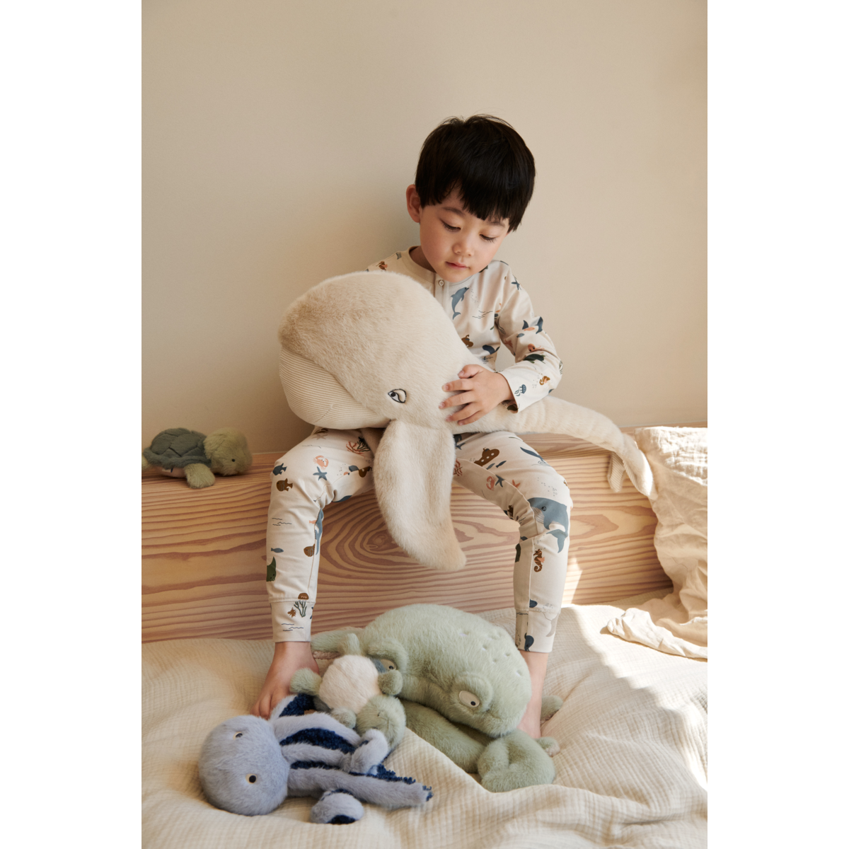 Liewood - Knuffel Berto Teddy | Faune Green