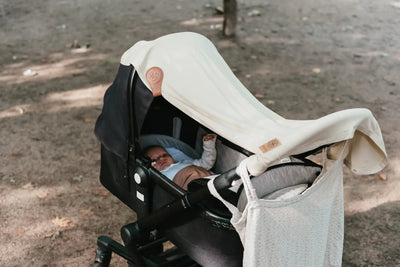 Cloby - Afdekdoek Kinderwagen UV50+ | Sandy Beach