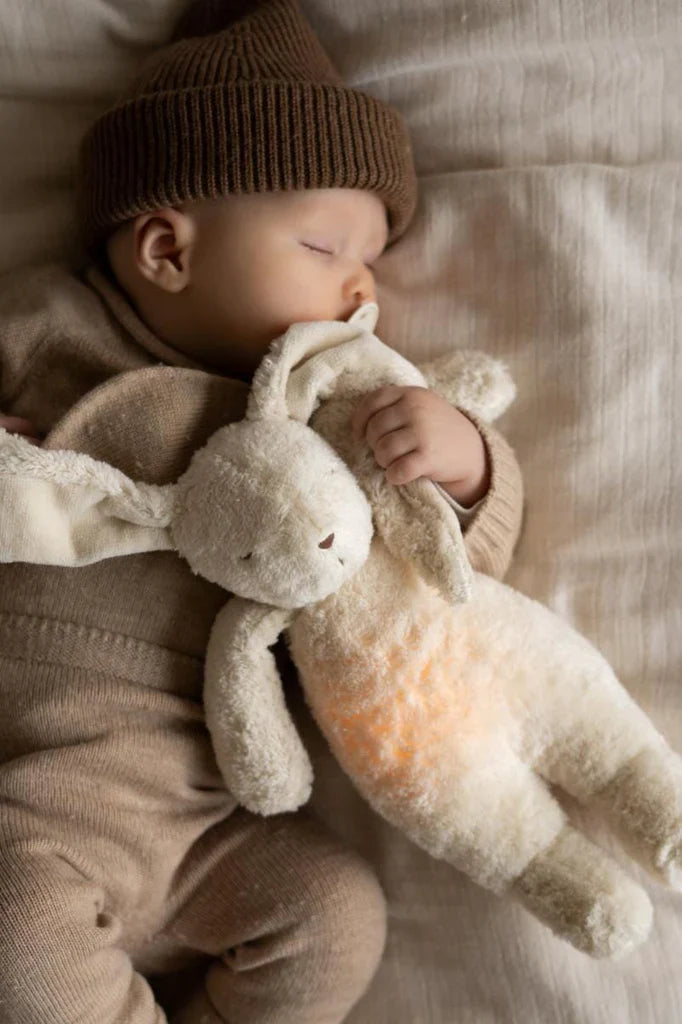 Knuffel The Humming Bunny Licht + Geluid 2.0 Polar Natur