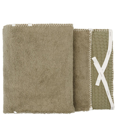 Omrander Bed / Park Amsterdam Wafel Moss