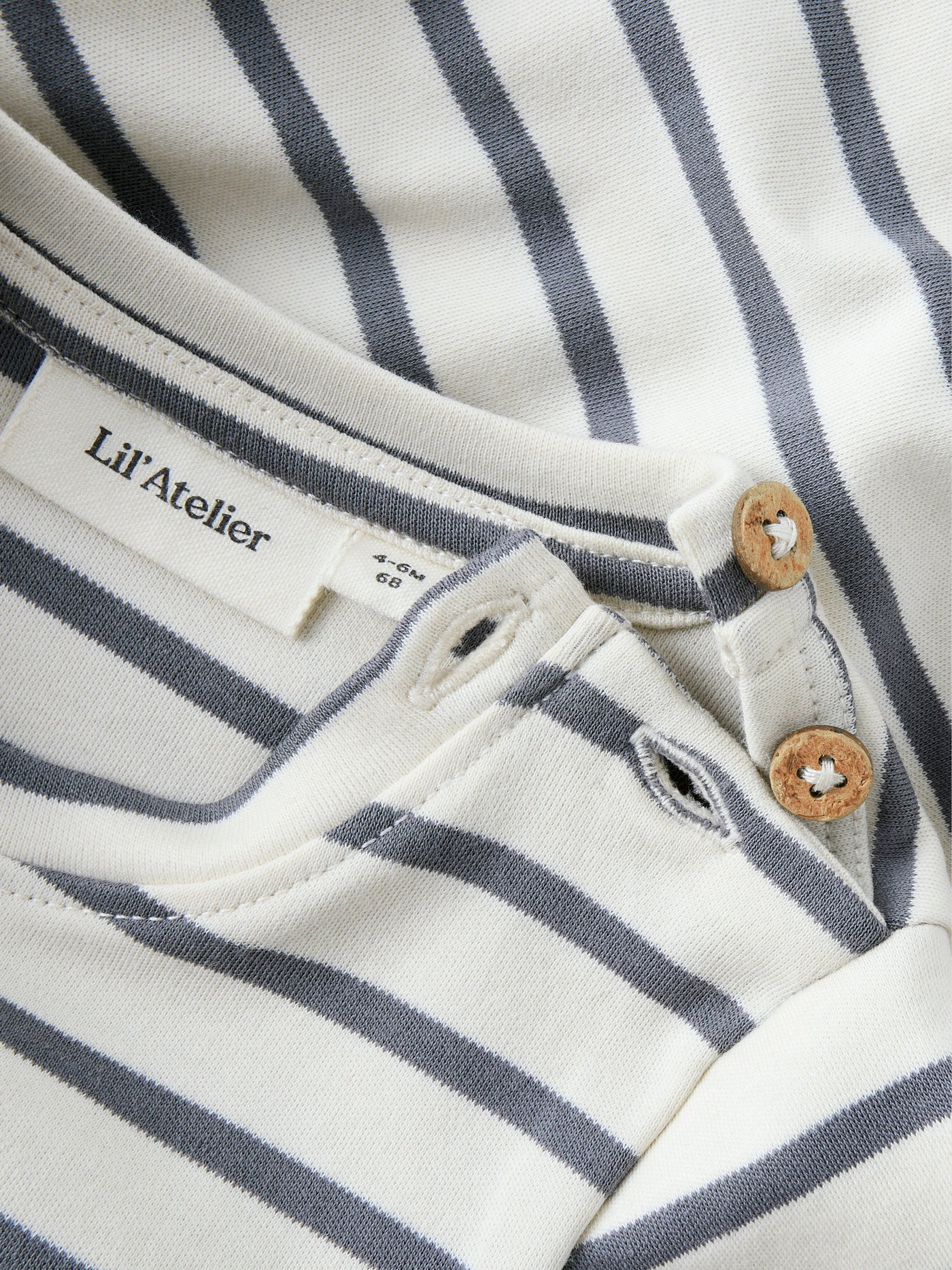 Lil Atelier - T-shirt Limia Stripe | Turtledove