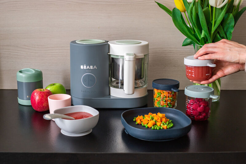 Béaba - Babycook Neo | Mineraal Grijs