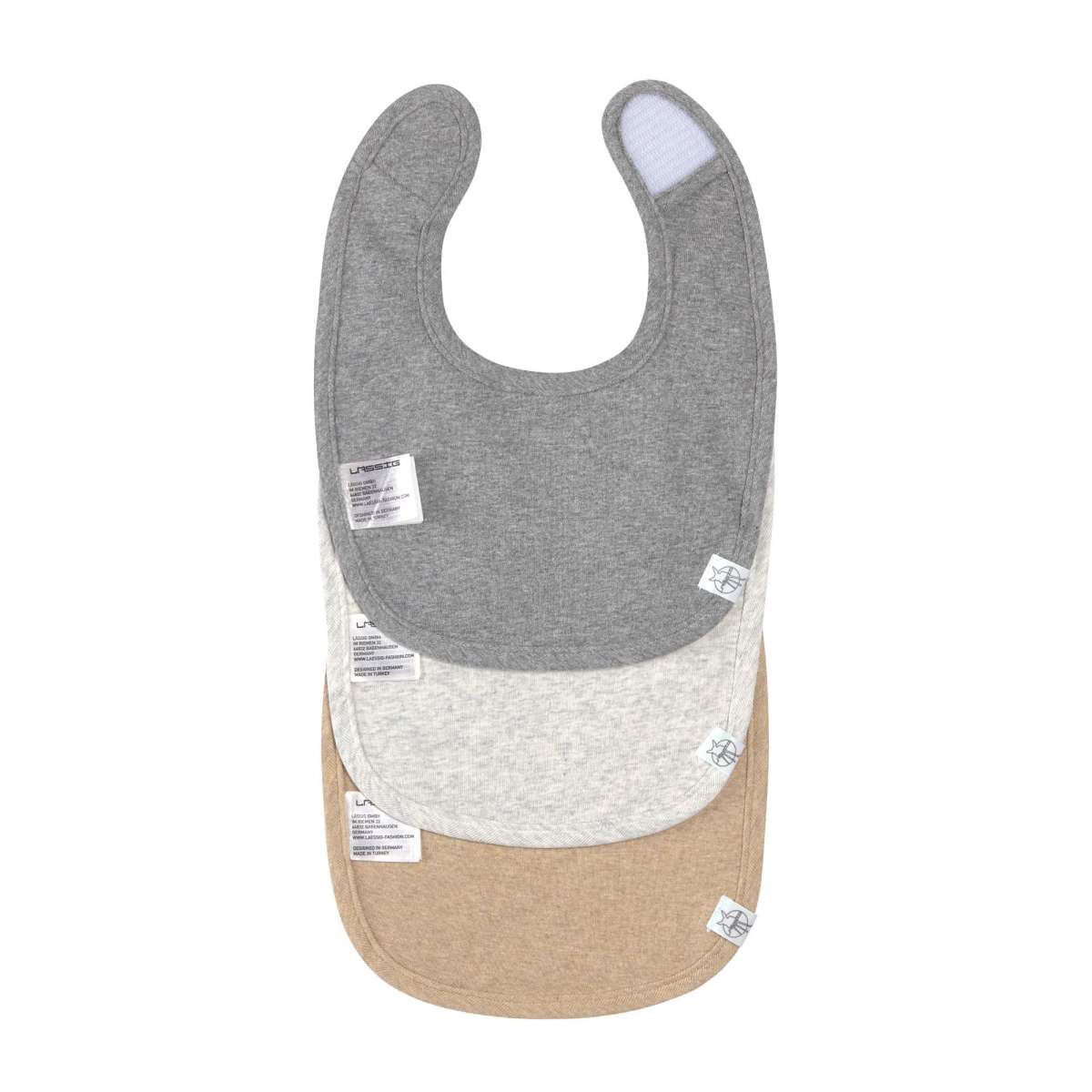 Slabben Newborn Dark Grey / Light Grey / Nature Melange