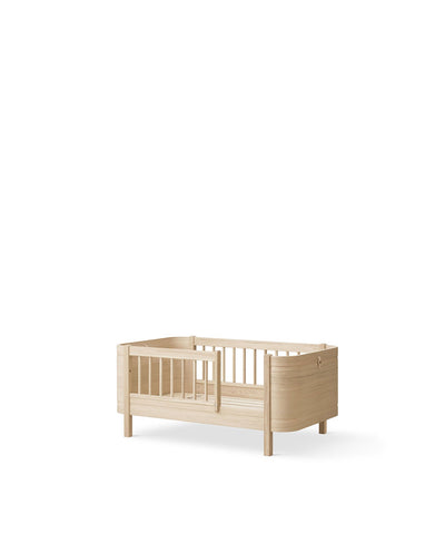Oliver Furniture Mini+ Wood Special Oak Bed met Conversieset | Van Baby tot Junior
