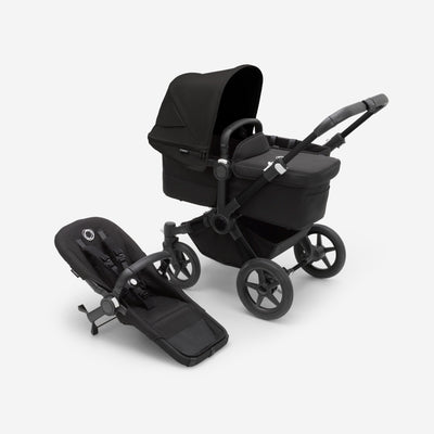 Bugaboo - Donkey5 Mono Compleet | Black / Midnight Black