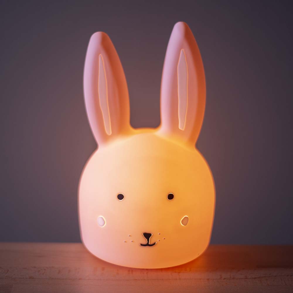 Trixie - Nachtlamp Mrs. Rabbit | Zacht Siliconen