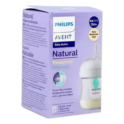 Avent - Zuigfles Natural Response AirFree 125ml | Antikoliek & AirFree-ventiel