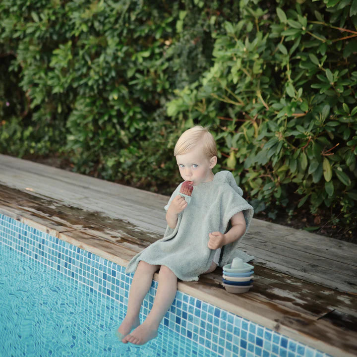 Mushie – Ijsvorm Ice Pop Tray | Cambridge Blue