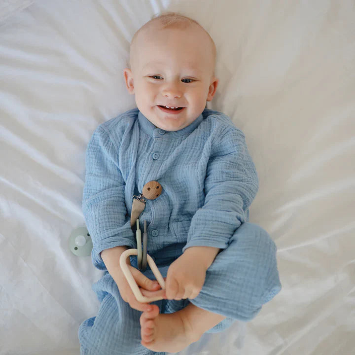 Mushie - Activiteitenspeeltje Sleutelhanger | Silicone