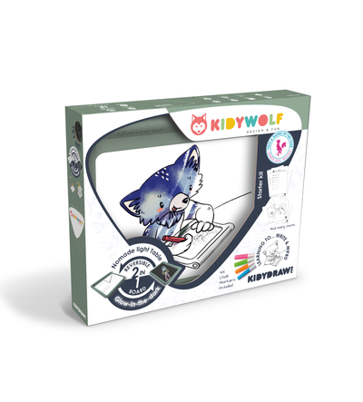 Kidywolf - Projectie Tekentafel Kidydraw Pro | Green