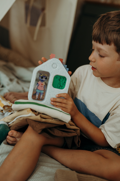 Kidywolf - Weerstation Kidyweather White | Educatief Weerstation voor Kinderen