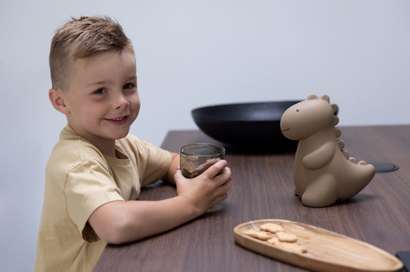 Atelier Pierre - Nachtlamp Jeroom Dino LED Light | Clay