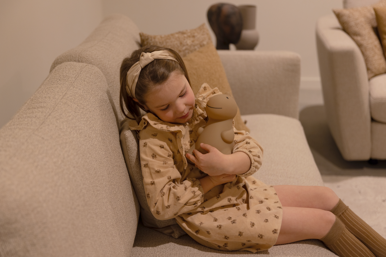 Atelier Pierre - Nachtlamp Jeroom Dino LED Light | Clay