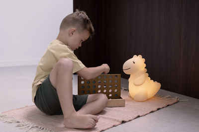 Atelier Pierre - Nachtlamp Jeroom Dino LED Light | Sand