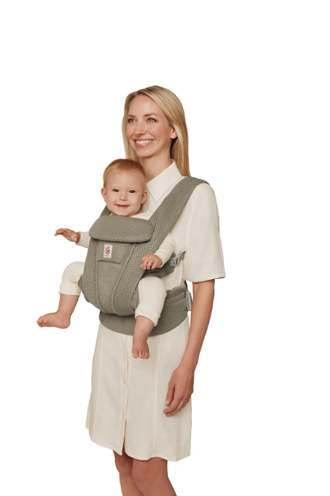 Ergobaby - Draagzak Omni Deluxe Mesh | Soft Olive