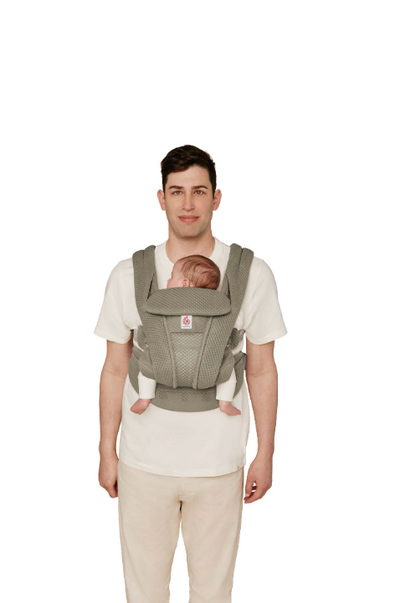 Ergobaby - Draagzak Omni Deluxe Mesh | Soft Olive