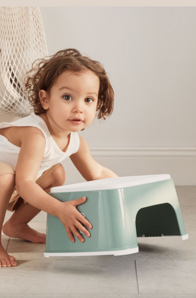 BabyBjörn - Veilig Opstapje | Diep Groen / Wit