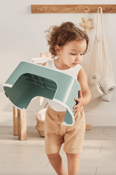 BabyBjörn - Veilig Opstapje | Diep Groen / Wit