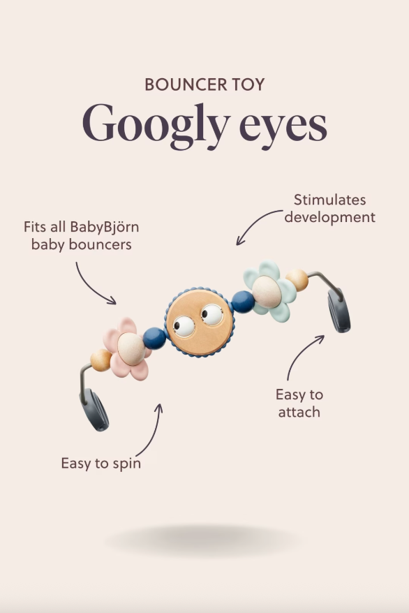 BabyBjörn - Speeltje Relax Ondeugende Oogjes | Zwart / Wit