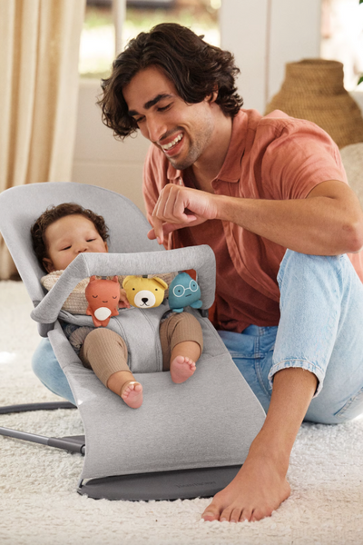 BabyBjörn - Relax Bliss 3D Jersey | Lichtgrijs