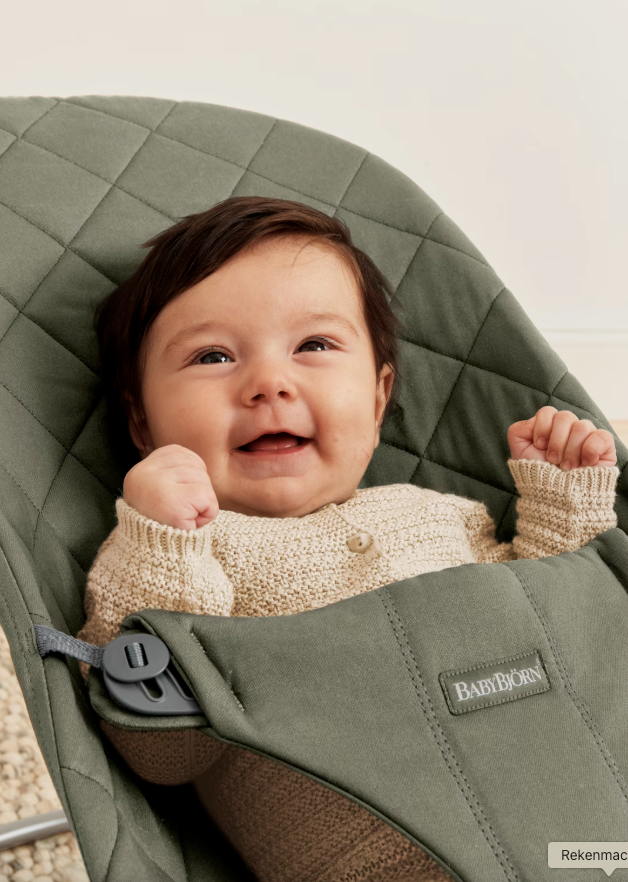 BabyBjörn - Relax Bliss Woven Quilt | Donkergroen