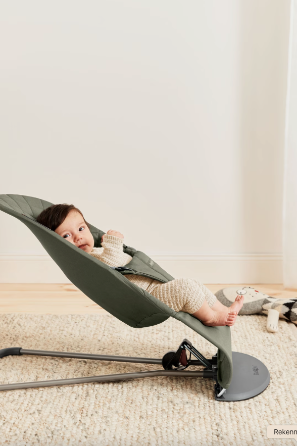 BabyBjörn - Relax Bliss Woven Quilt | Donkergroen