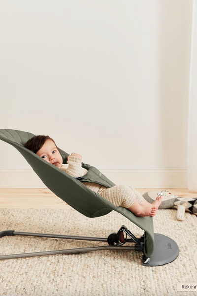 BabyBjörn - Relax Bliss Woven Quilt | Donkergroen