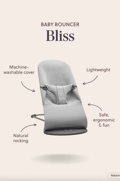 BabyBjörn - Relax Bliss Woven Quilt | Donkergroen