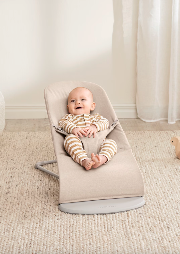 BabyBjörn - Relax Bliss Woven Melange | Lichtbeige