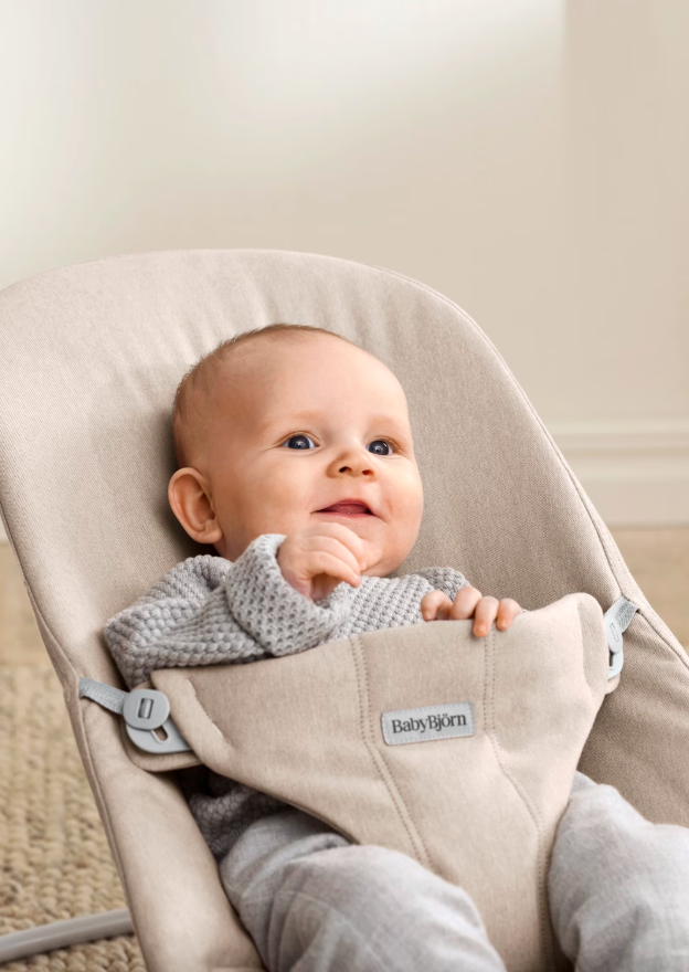 BabyBjörn - Relax Bliss Woven Melange | Lichtbeige