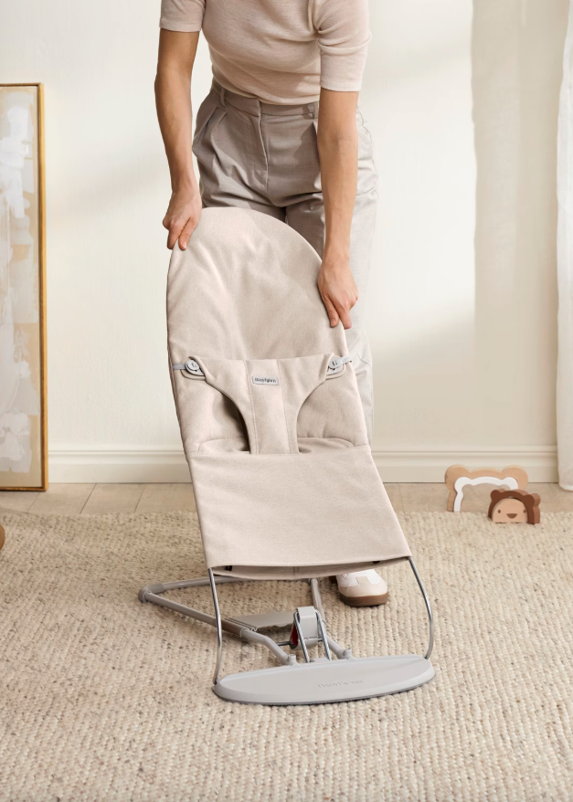 BabyBjörn - Relax Bliss Woven Melange | Lichtbeige