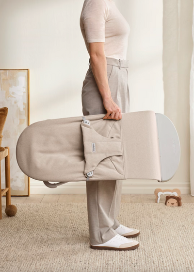 BabyBjörn - Relax Bliss Woven Melange | Lichtbeige