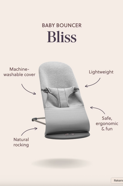 BabyBjörn - Relax Bliss 3D Jersey | Lichtbeige