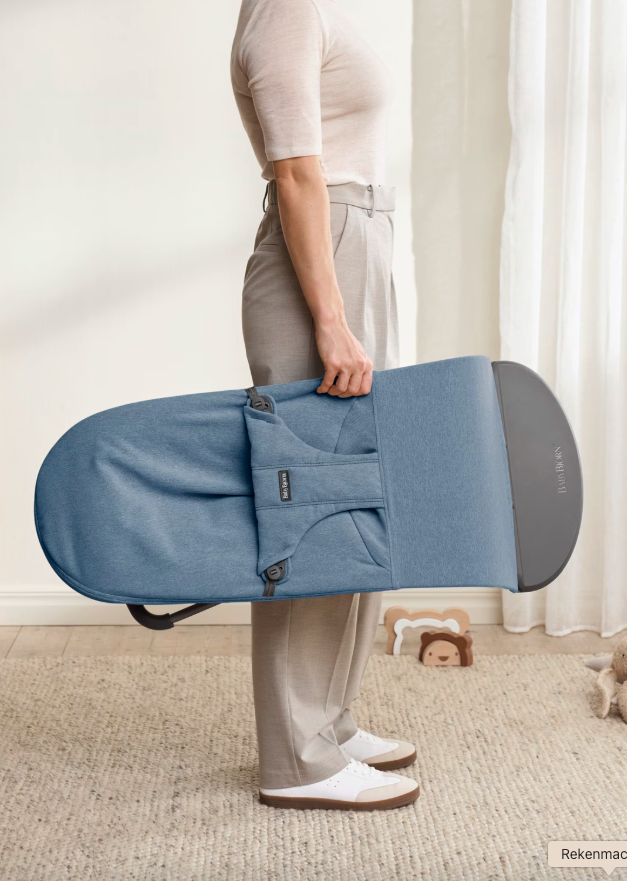 BabyBjörn - Relax Bliss Woven Melange | Jeans Blauw